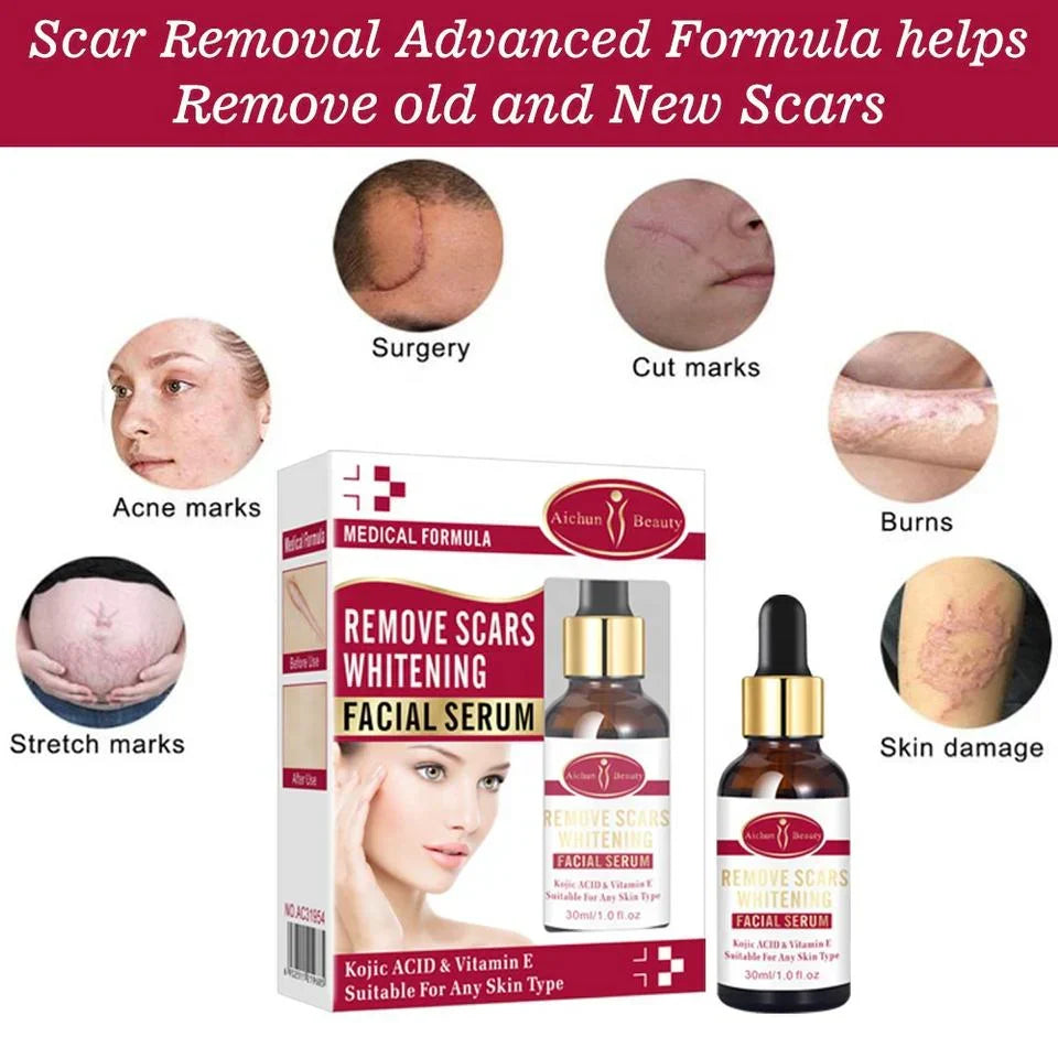 Aichun Beauty Remove Scars Whitening Facial Serum 30 ML - Buy Online in Pakistan at Cosmia.pk