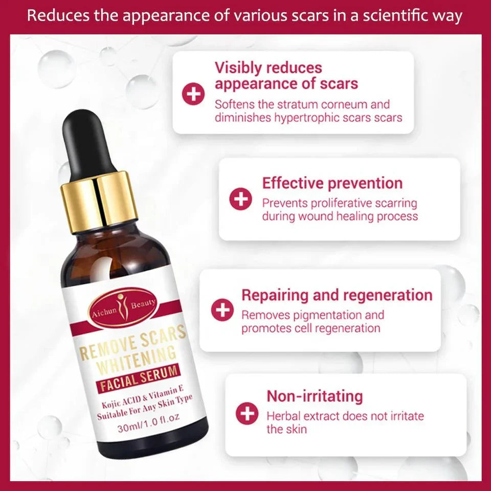 Aichun Beauty Remove Scars Whitening Facial Serum 30 ML - Buy Online in Pakistan at Cosmia.pk