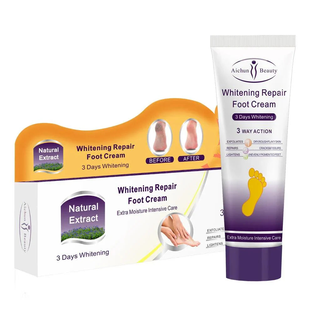 Aichun Beauty Whitening Repair Foot Cream 100ml - Buy Online in Pakistan at Cosmia.pk
