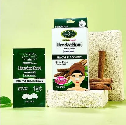 Aichun Beauty 5pcs Licorice Root Nose Mask - Buy Online in Pakistan at Cosmia.pk