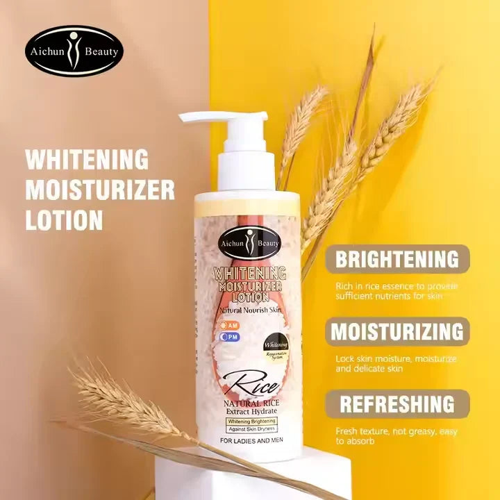 Aichun Beauty Natural Vegan Rice Moisturizing Lotion - Buy Online in Pakistan at Cosmia.pk