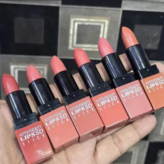 Aiyisha Beauty Nude Lipsticks 6 Pcs Set - Buy Online in Pakistan at Cosmia.pk