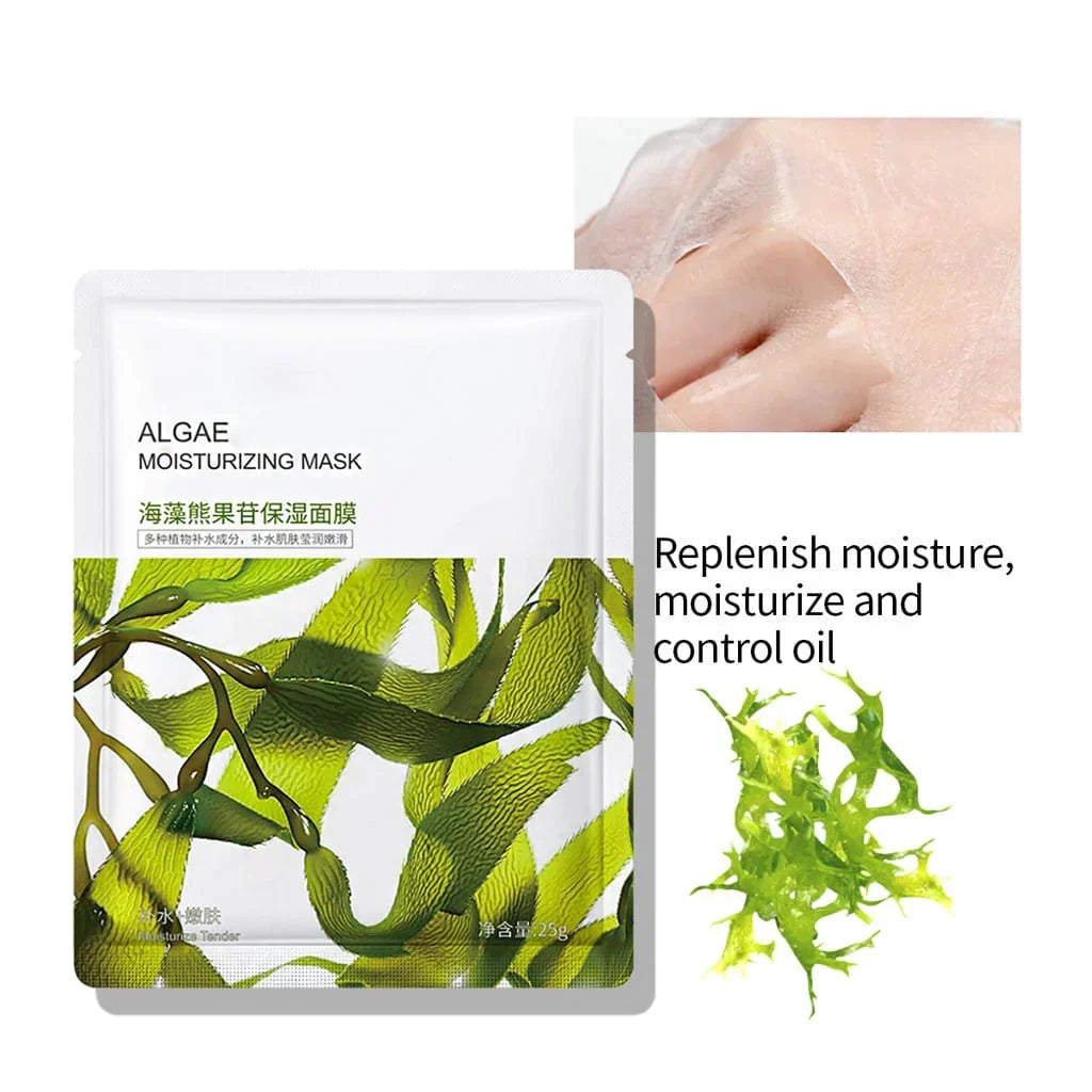 BIOAQUA Algae Moisturizing Mask facial sheet mask - 25g - Buy Online in Pakistan at Cosmia.pk