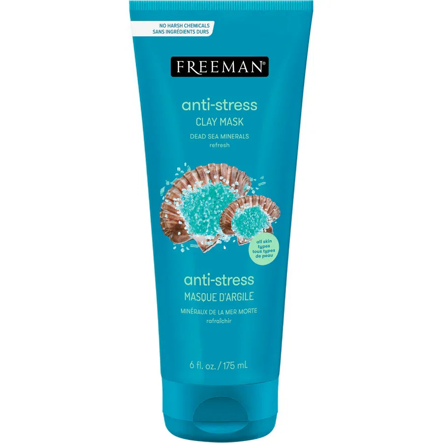 Freeman Anti-Stress Dead Sea Minerals Clay Mask 75ml - Buy Online in Pakistan at Cosmia.pk