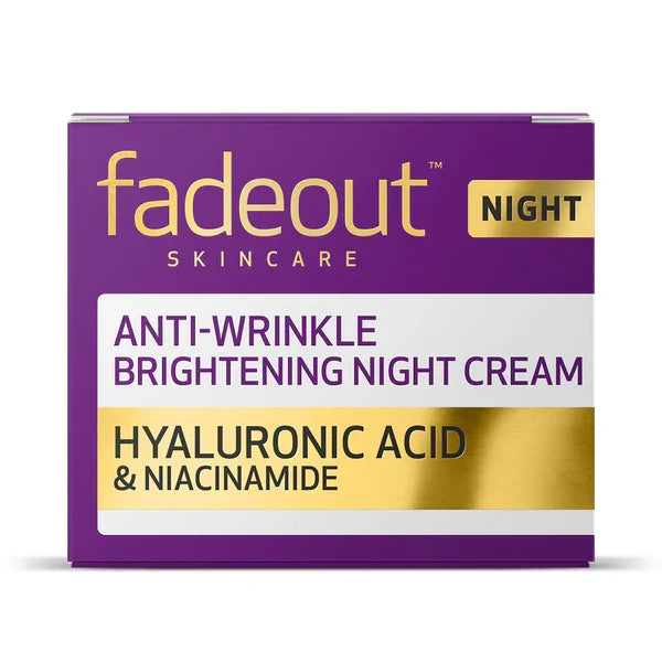 Fade Out Anti-Wrinkle Brightening Night Cream - 50ml - Buy Online in Pakistan at Cosmia.pk