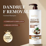 Sadoer Anti Dandruff Coconut Oil Nourishing Smooth Fluffy Shampoo 500ml - Buy Online in Pakistan at Cosmia.pk