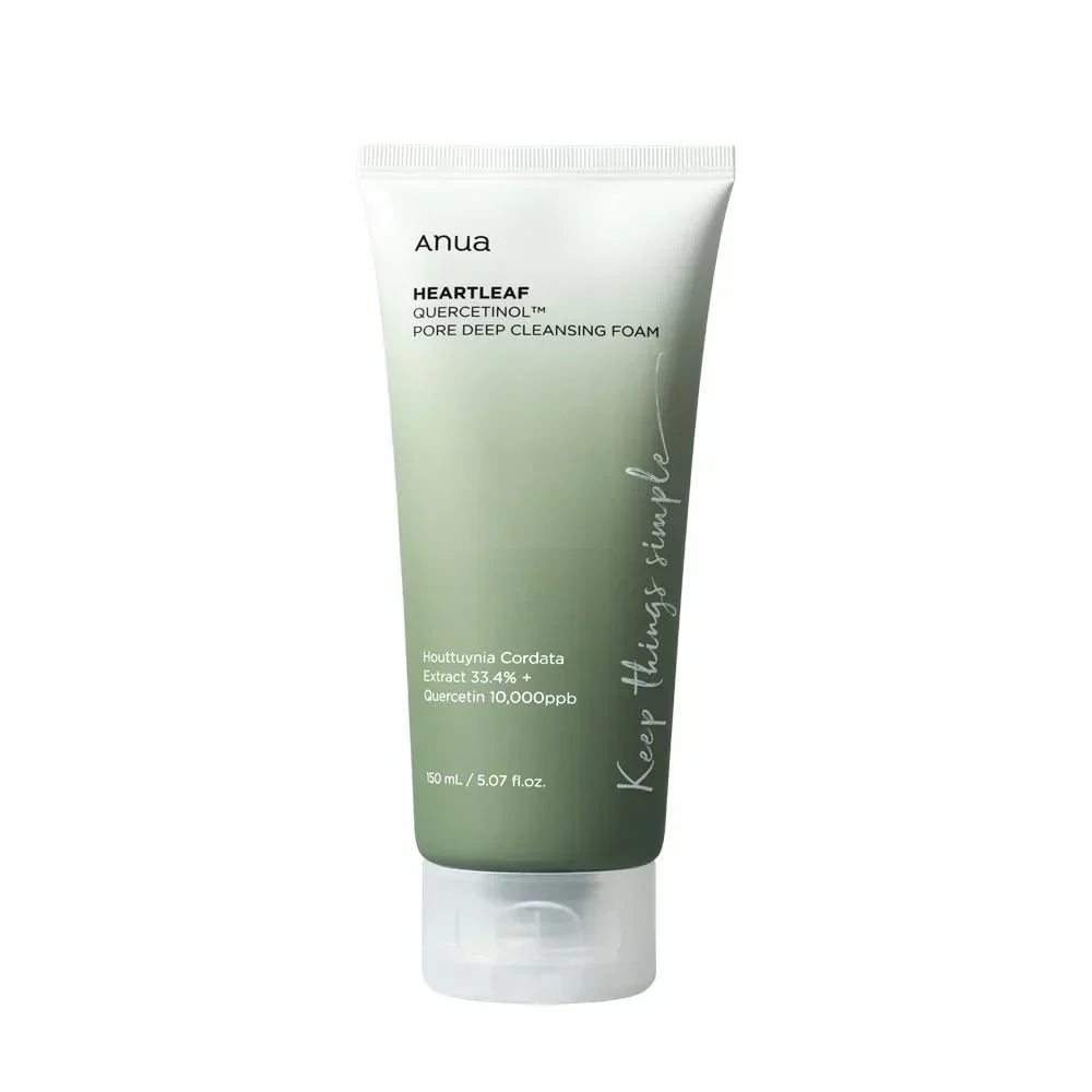 Anua Heartleaf Quercetinol Pore Deep Cleansing Foam 150ml - Buy Online in Pakistan at Cosmia.pk