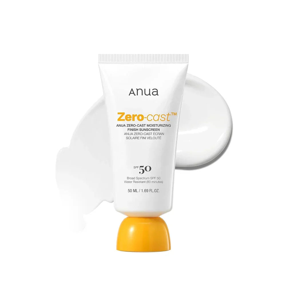 Anua Zero Cast Moisturizing Sunscreen SPF50+ 50ml - Buy Online in Pakistan at Cosmia.pk