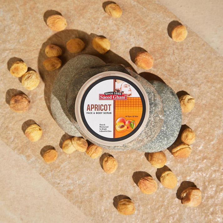 Saeed Ghani - Apricot Scrub - 180gm - Buy Online in Pakistan at Cosmia.pk