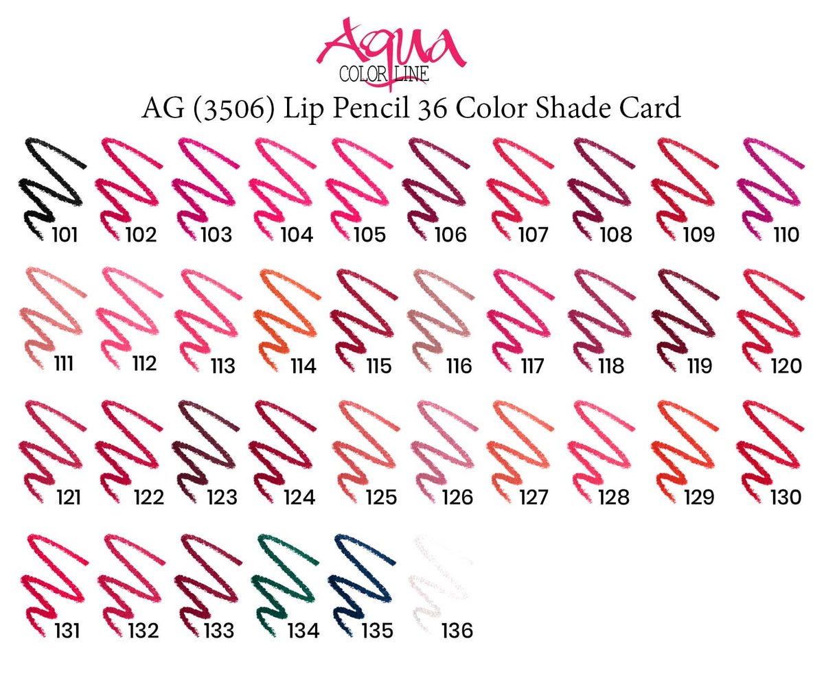 Aqua Color Line Lip Pencil - Buy Online in Pakistan at Cosmia.pk