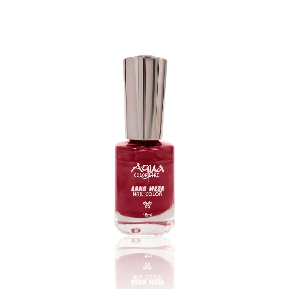 Aqua Color Line 50 Colors Long Wear Nail Polish - Buy Online in Pakistan at Cosmia.pk