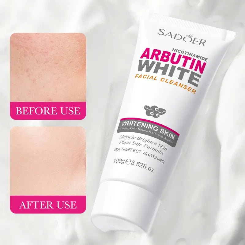 Sadoer Nicotinamide Arbutin White Facial Cleanser 100g - Buy Online in Pakistan at Cosmia.pk