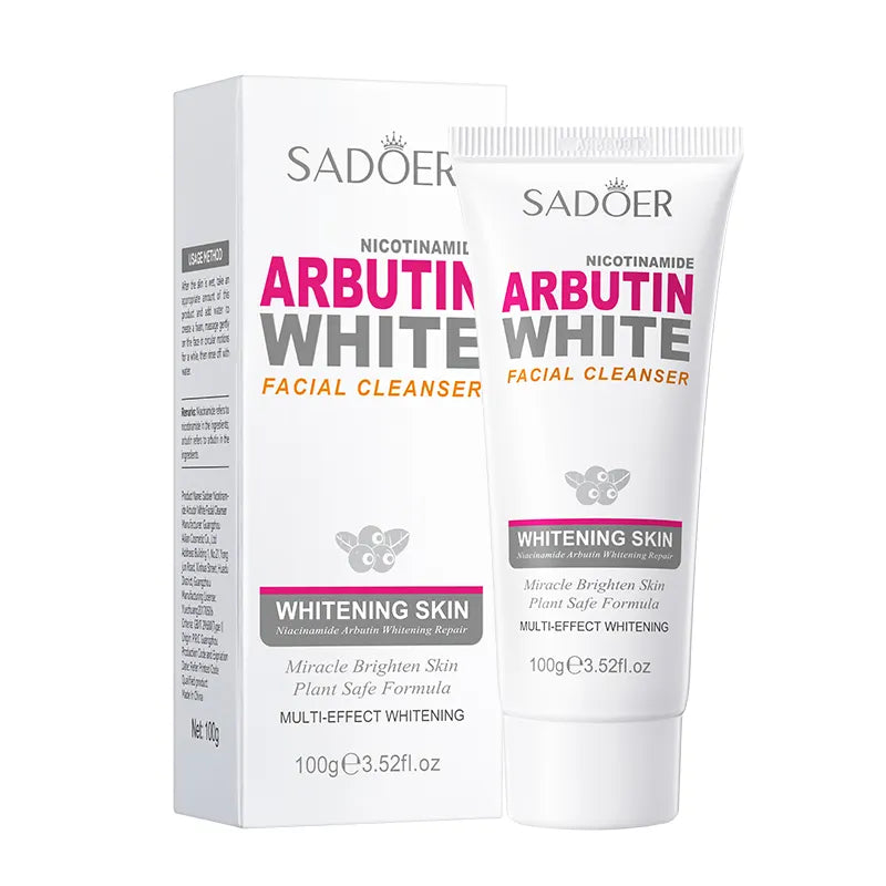 Sadoer Nicotinamide Arbutin White Facial Cleanser 100g - Buy Online in Pakistan at Cosmia.pk