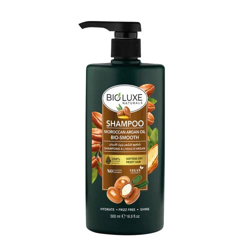 Bioluxe Naturals Argan Oil Bio-Smooth Shampoo 500ml - Buy Online in Pakistan at Cosmia.pk