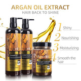 Argan Oil Extract Protein Shampoo Conditioner 900ml & Hair Mask - Buy Online in Pakistan at Cosmia.pk