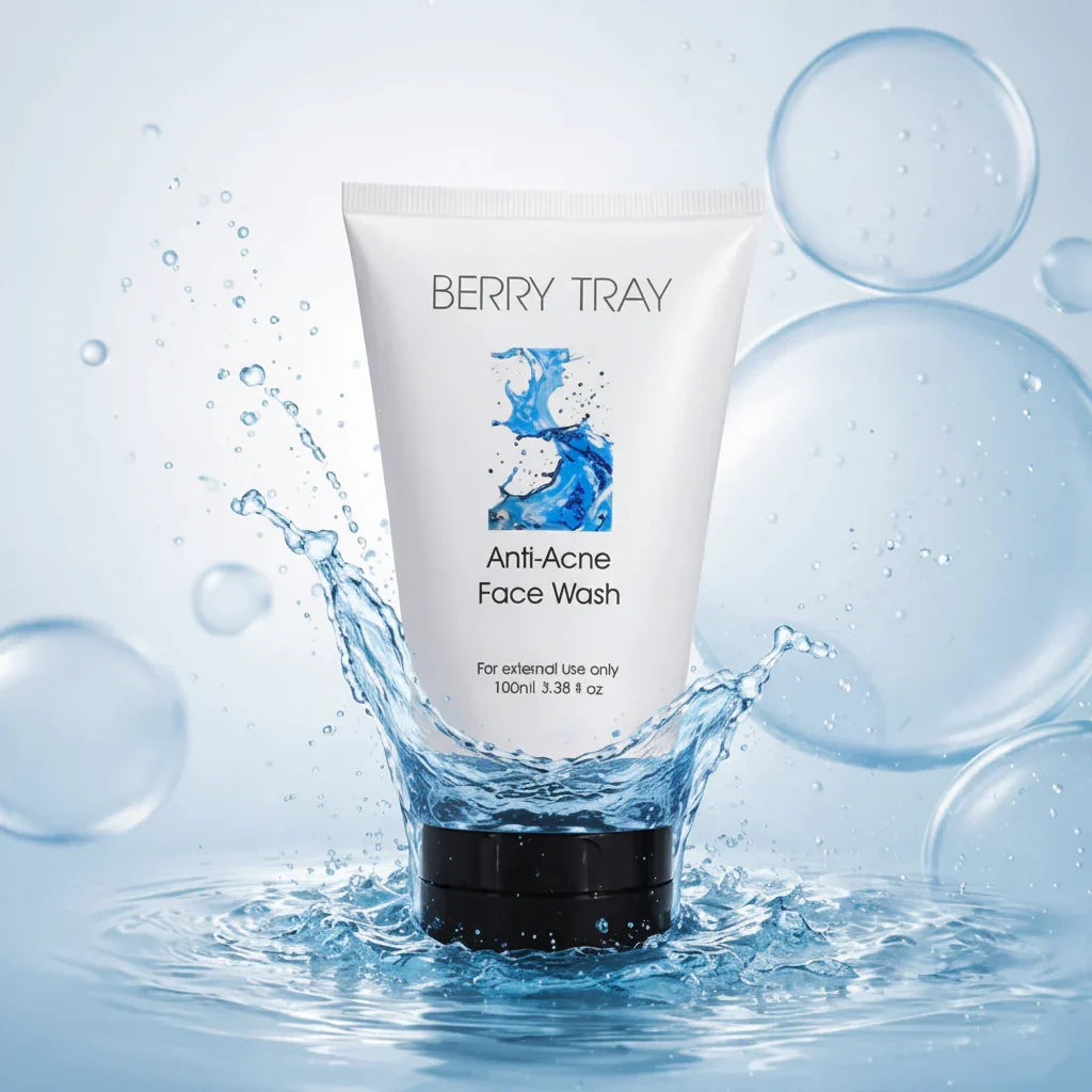 Berry Tray Anti-Acne Facewash - 100ml - Buy Online in Pakistan at Cosmia.pk