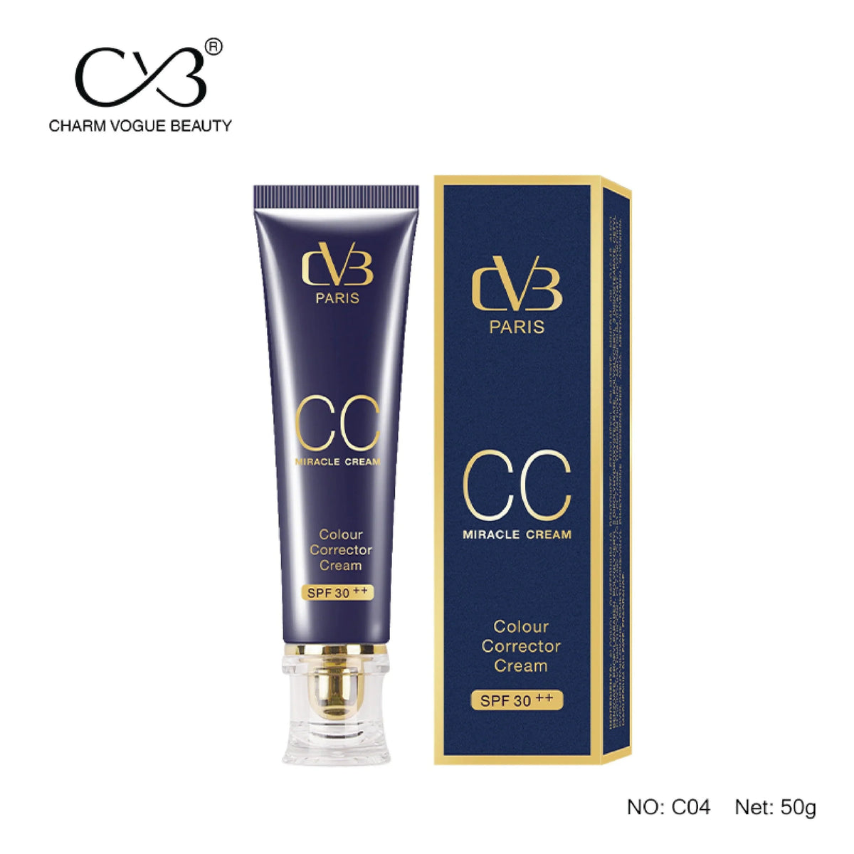 CVB Colour Corrector Cream SPF30++ - 50g - Buy Online in Pakistan at Cosmia.pk
