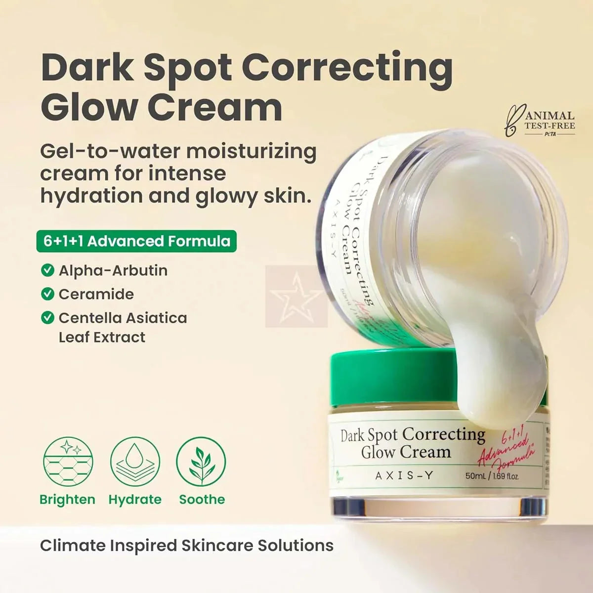AXIS-Y Dark Spot Correction Glow Cream – 50ml (Made in Korea) - Buy Online in Pakistan at Cosmia.pk