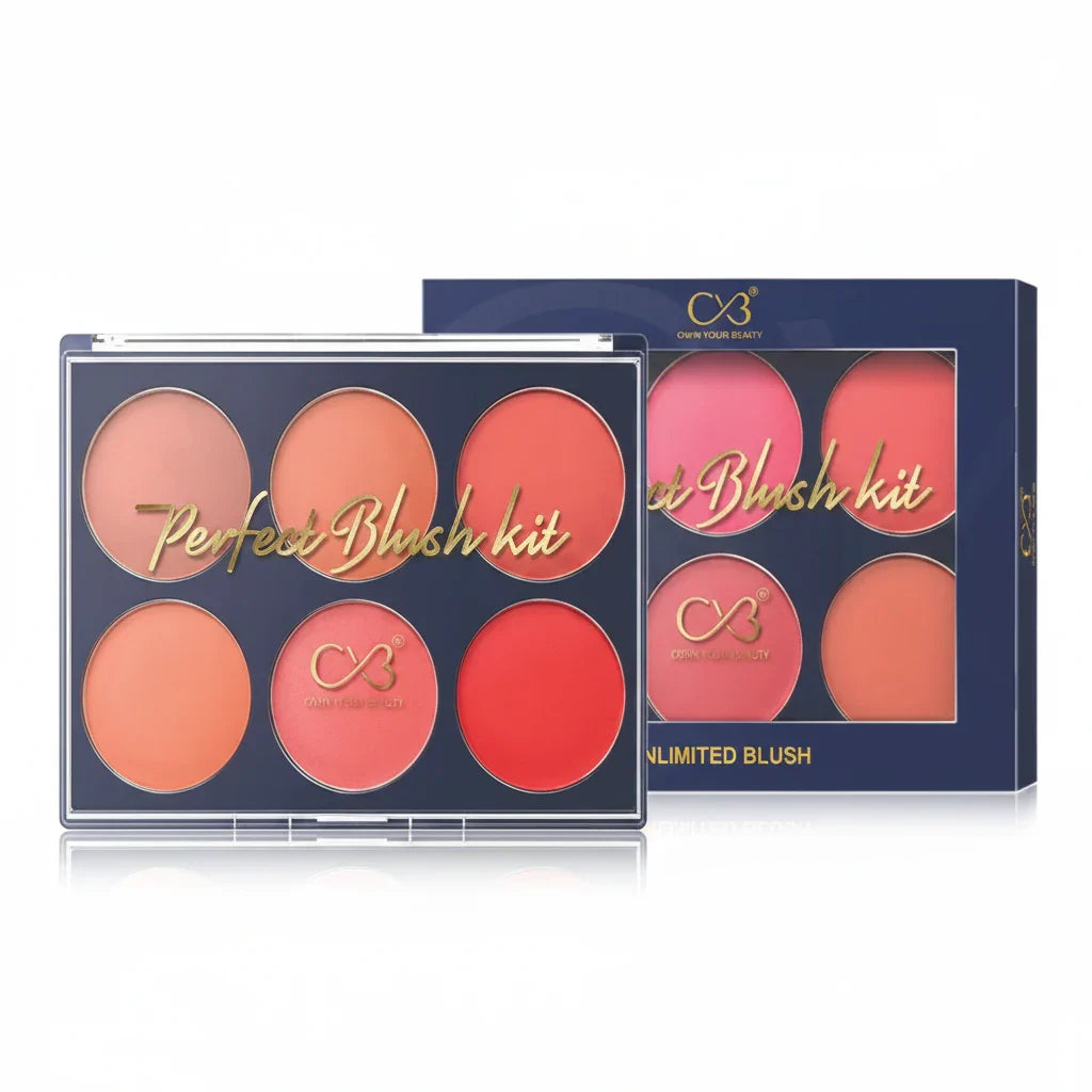CVB Blush & Contour Kit – Sculpting & Radiant Face Makeup Palette - Buy Online in Pakistan at Cosmia.pk