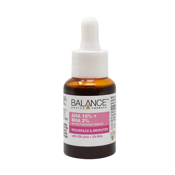 Balance AHA 10% BHA 2% Balance & Brightening Serum - 30ml - Buy Online in Pakistan at Cosmia.pk