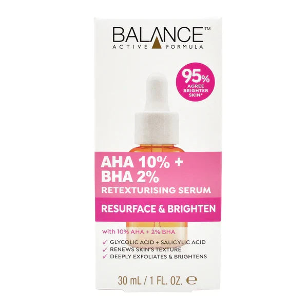 Balance AHA 10% BHA 2% Balance & Brightening Serum - 30ml - Buy Online in Pakistan at Cosmia.pk