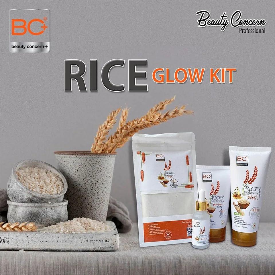 BC+ Beauty Concern Rice Extract Facial Kit - Buy Online in Pakistan at Cosmia.pk