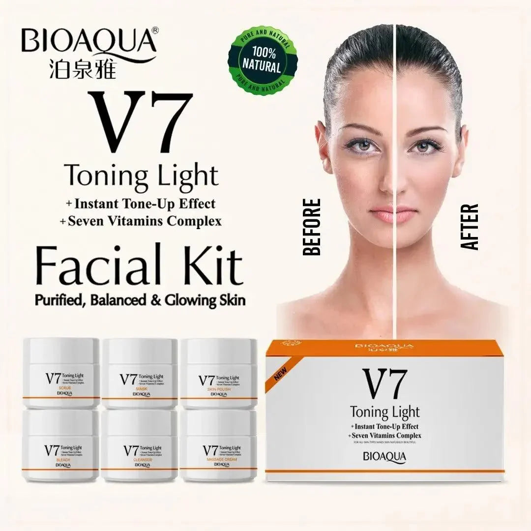 BIOAQUA V7 6-Step Facial Kit - Buy Online in Pakistan at Cosmia.pk