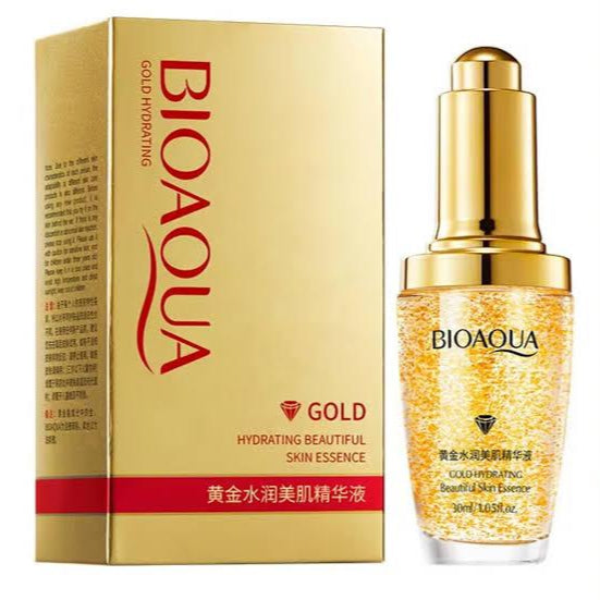 BIOAQUA 24K Gold Skin Care Liquid Essence Face Serum - 30ml - Buy Online in Pakistan at Cosmia.pk