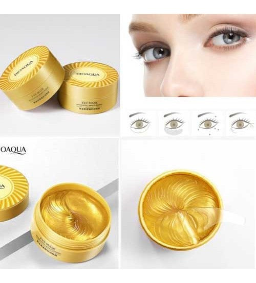 60pcs/bottle BIOAQUA Crystal Collagen Eye Mask - Buy Online in Pakistan at Cosmia.pk