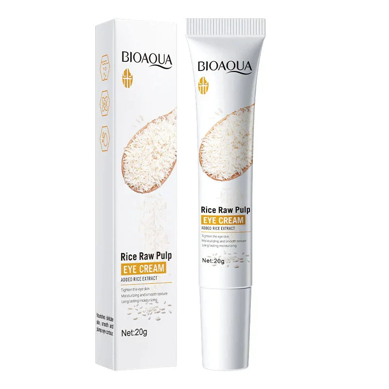 BIOAQUA Rice Raw Pulp Eye Cream - 20g - Buy Online in Pakistan at Cosmia.pk