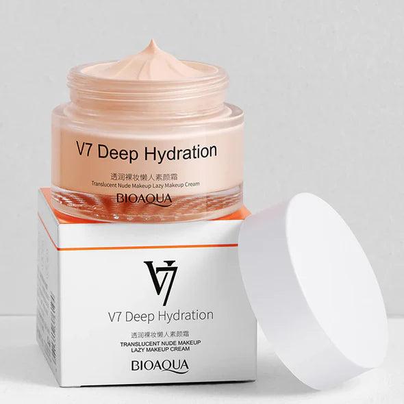 BIOAQUA V7 Deep Hydration Basic Makeup Cream - 50g - Buy Online in Pakistan at Cosmia.pk