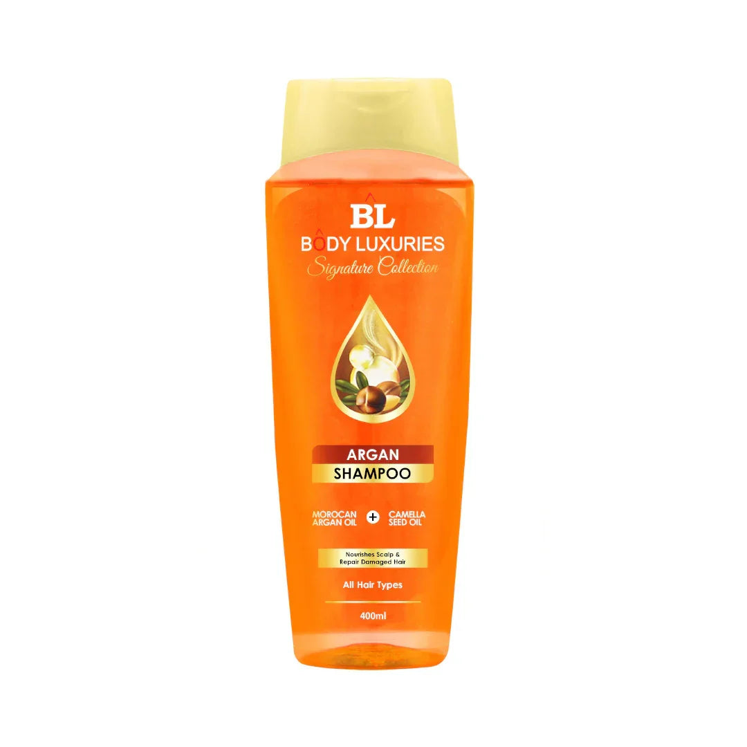 Body Luxuries Argan Shampoo -  400ml - Buy Online in Pakistan at Cosmia.pk