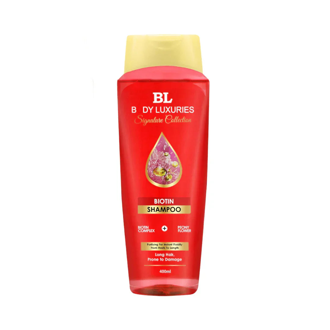 Body Luxuries Biotin Shampoo - 400ml - Buy Online in Pakistan at Cosmia.pk