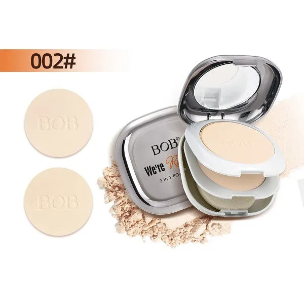 BOB 2 in 1 face We’re Real Face powder - Buy Online in Pakistan at Cosmia.pk