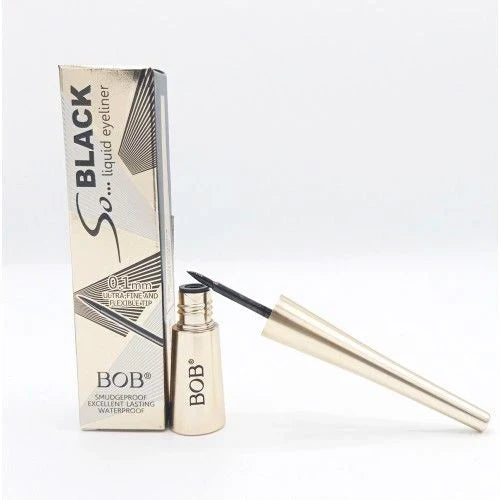 BOB So Black Liquid Eyeliner Waterproof - 4ml - Buy Online in Pakistan at Cosmia.pk