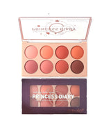 Emelie Princess Dairy Blush Palette - 8 Colors - Buy Online in Pakistan at Cosmia.pk