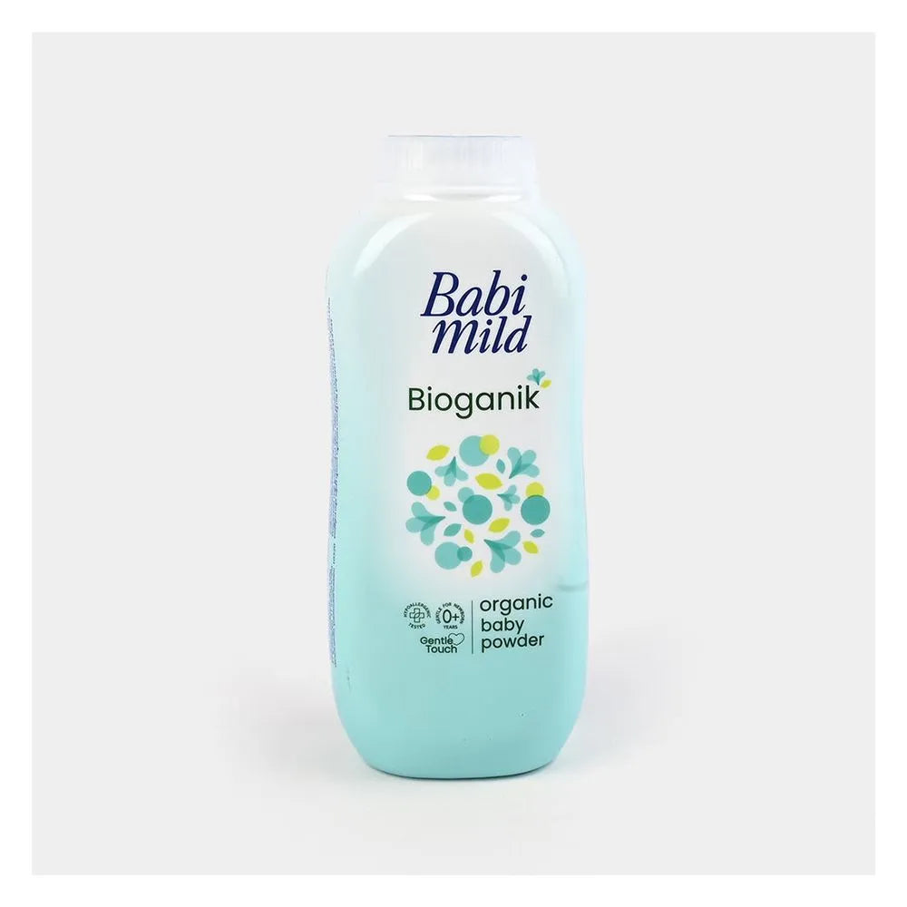 Babi Mild Bioganik Organic Baby Powder, Gentle For Newborn/0+ Years - Buy Online in Pakistan at Cosmia.pk