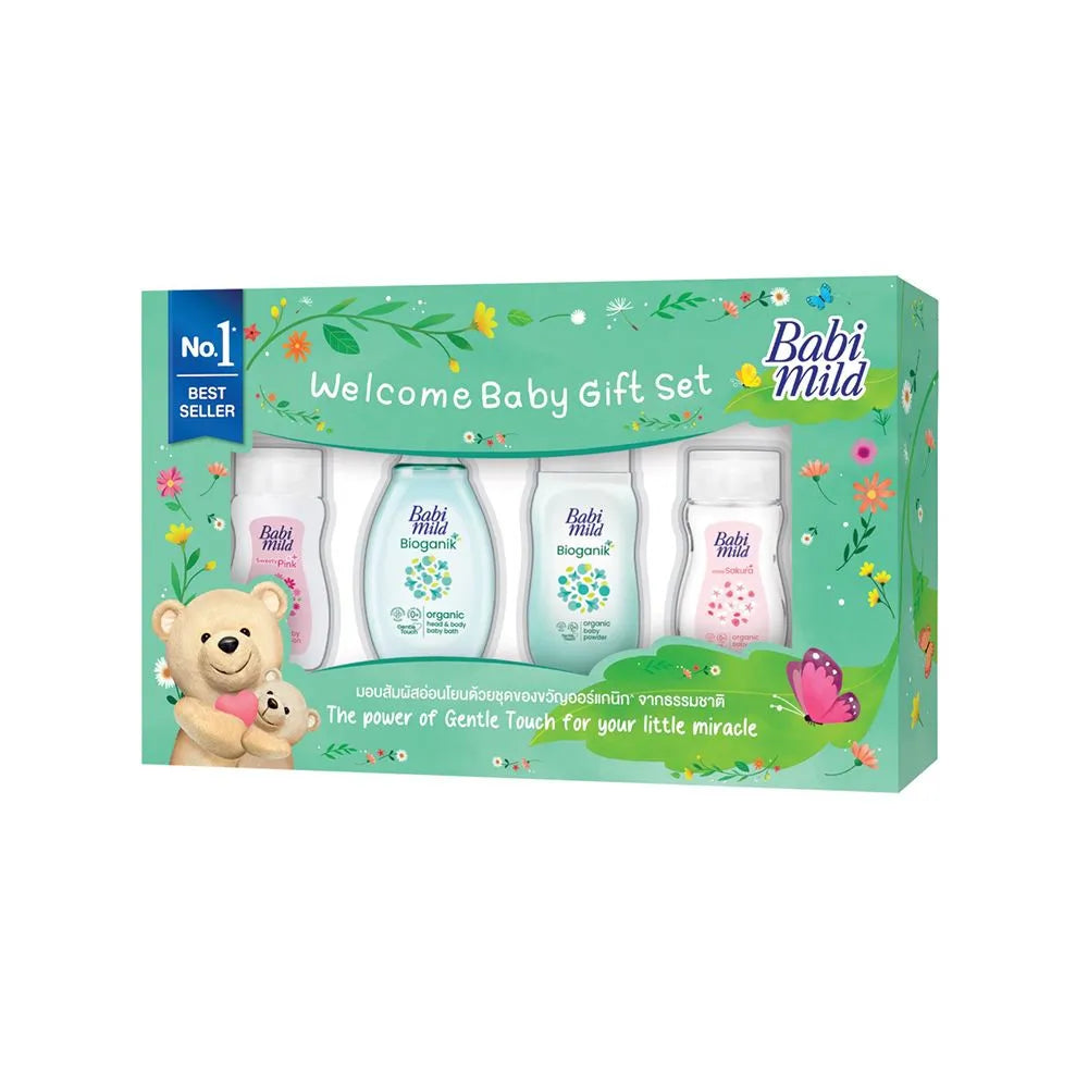 Babi Mild The Natural Baby Gift Set, 4-Pack - Buy Online in Pakistan at Cosmia.pk