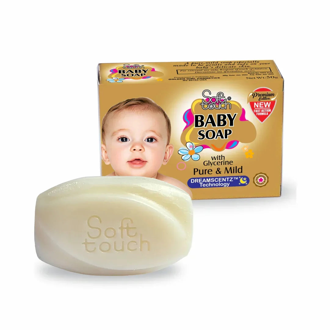 Soft Touch Baby Soap 50 gm - Buy Online in Pakistan at Cosmia.pk