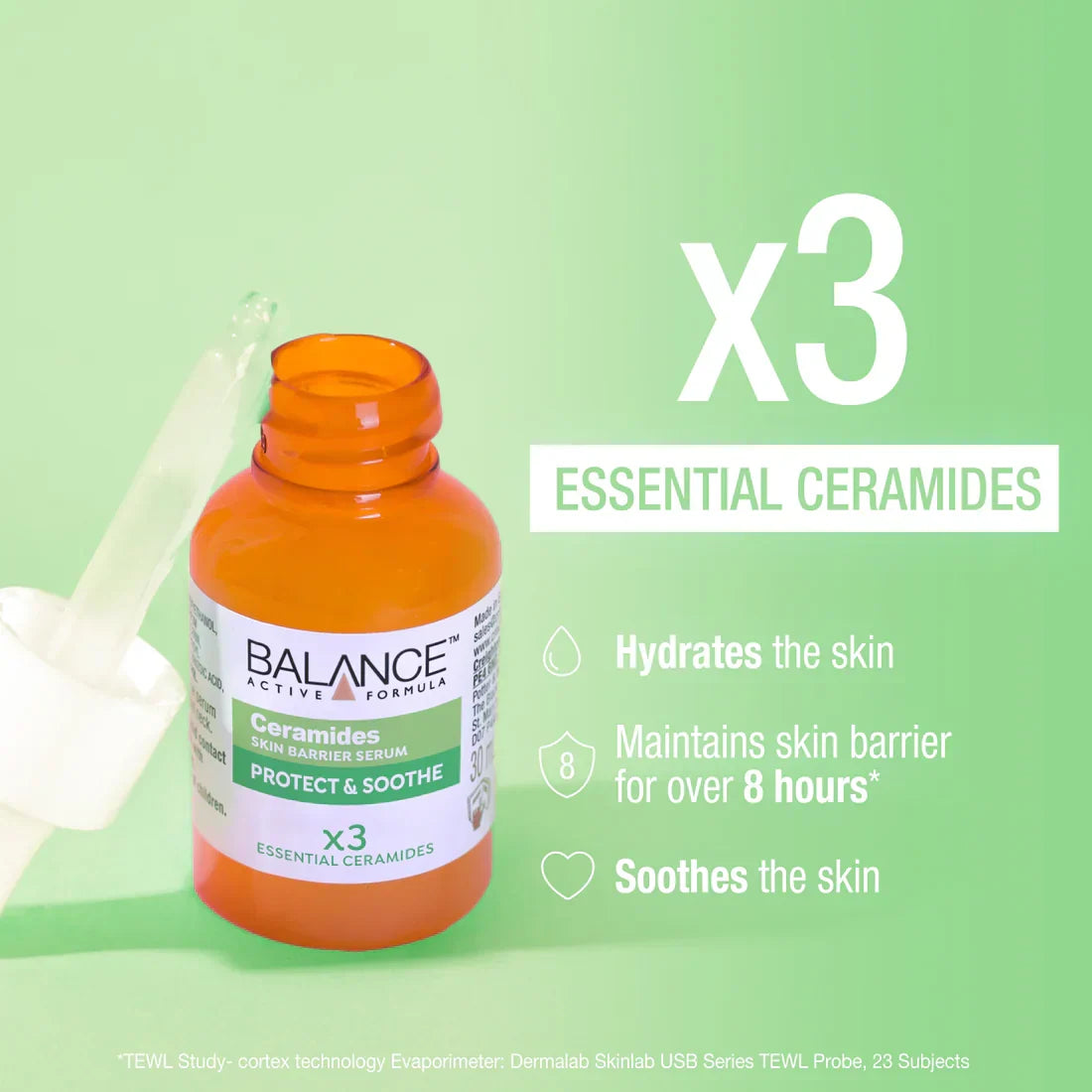 Balance Active Formula Ceramides Skin Barrier Serum - 30ml - Buy Online in Pakistan at Cosmia.pk
