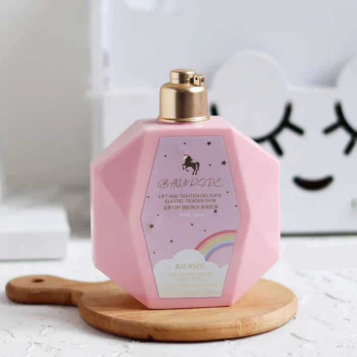 Baursde Unicorn Niacinamide Sakura Body Lotion - 300ml - Buy Online in Pakistan at Cosmia.pk
