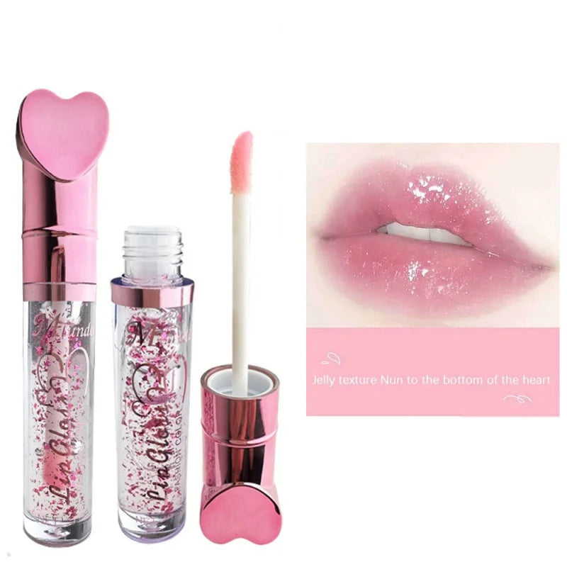 Miundo Heart Pink Magic Lip Gloss - Buy Online in Pakistan at Cosmia.pk