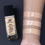 Beauty Nakeed 2in1 Foundation+Concealer 30ml - Buy Online in Pakistan at Cosmia.pk