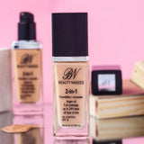 Beauty Nakeed 2in1 Foundation+Concealer 30ml - Buy Online in Pakistan at Cosmia.pk
