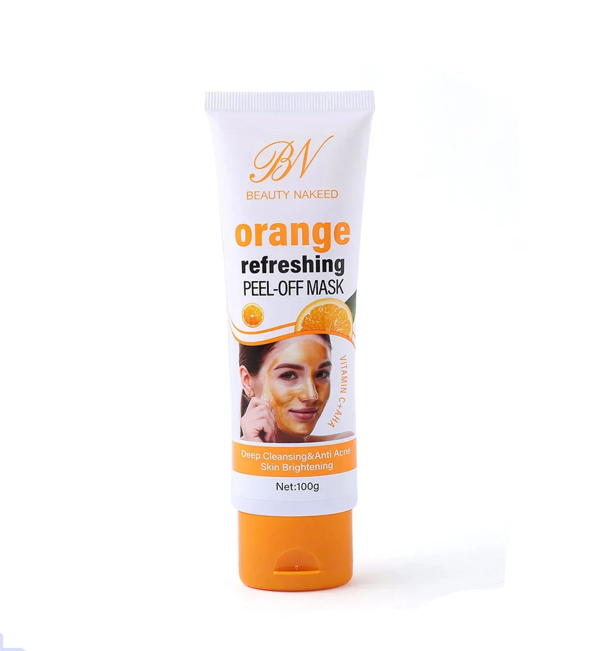 Beauty Nakeed Orange Refreshing Peel Off Mask - 100g - Buy Online in Pakistan at Cosmia.pk