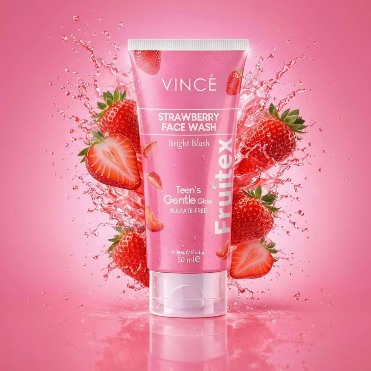 Vince Teen's Gentle Glow Face Wash - 50ml - Buy Online in Pakistan at Cosmia.pk