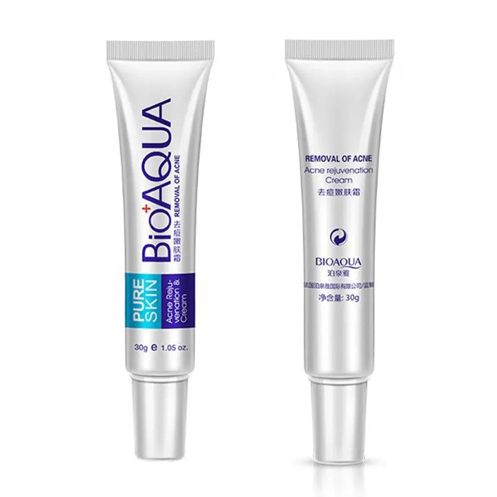 Bioaqua Acne Removal Cream Spot-Free Skin - 30g - Buy Online in Pakistan at Cosmia.pk