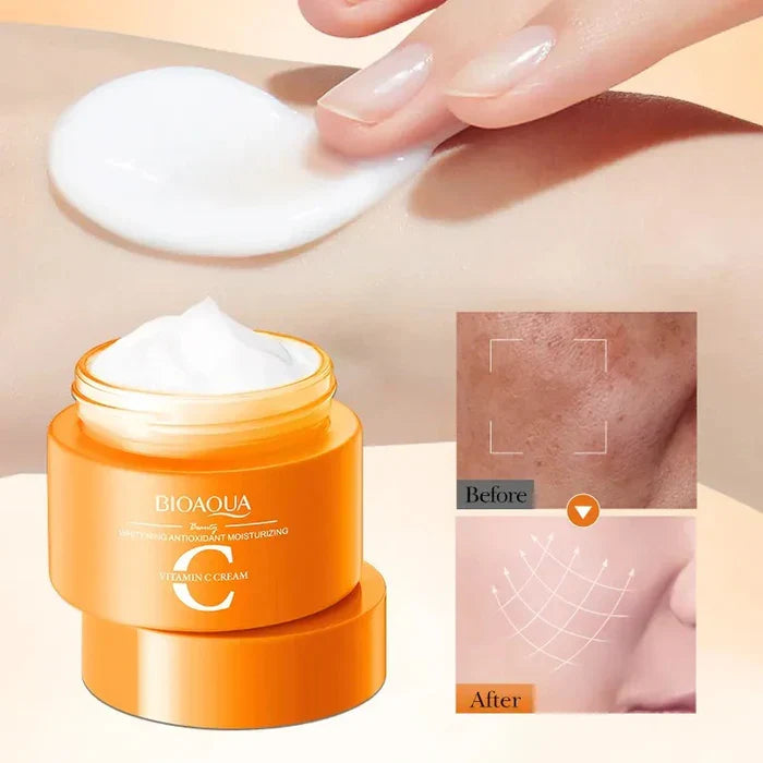 Bioaqua Vitamin C Face Whitening Cream - 60g - Buy Online in Pakistan at Cosmia.pk