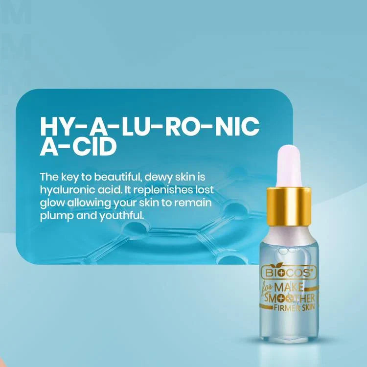 Biocos Hyaluronic Acid Serum Anti Wrinkle Serum 15ml - Buy Online in Pakistan at Cosmia.pk