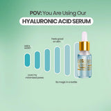 Biocos Hyaluronic Acid Serum Anti Wrinkle Serum 15ml - Buy Online in Pakistan at Cosmia.pk